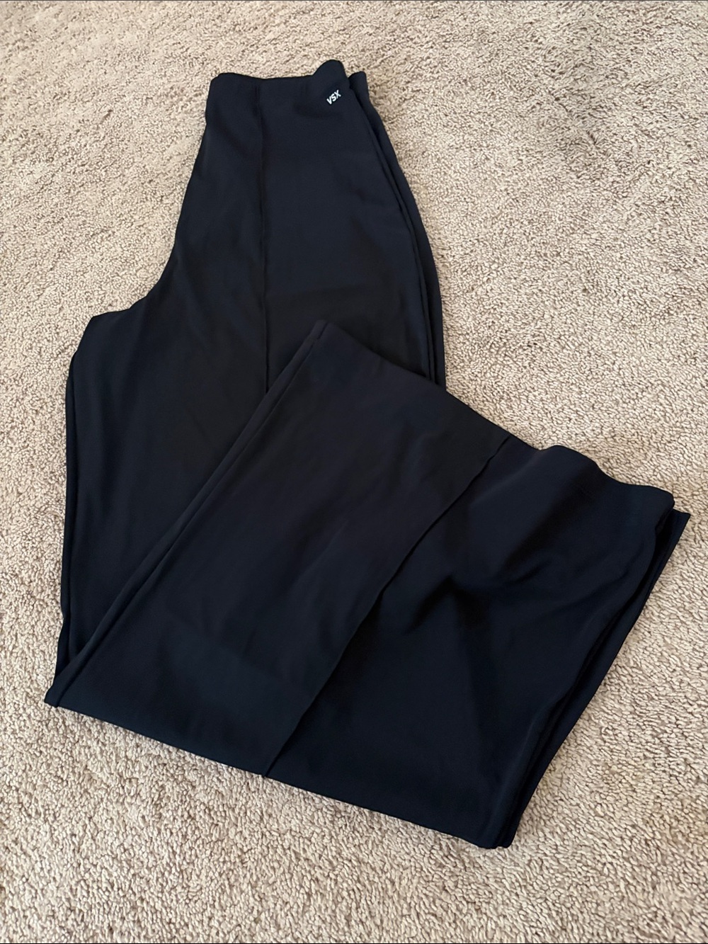 VSX Black Wide Leg Jumpsuit Pants